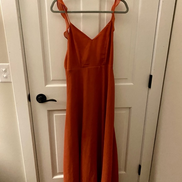 Coral bridesmaid or prom dress. Discounted shipping ❤️ - Picture 8 of 9